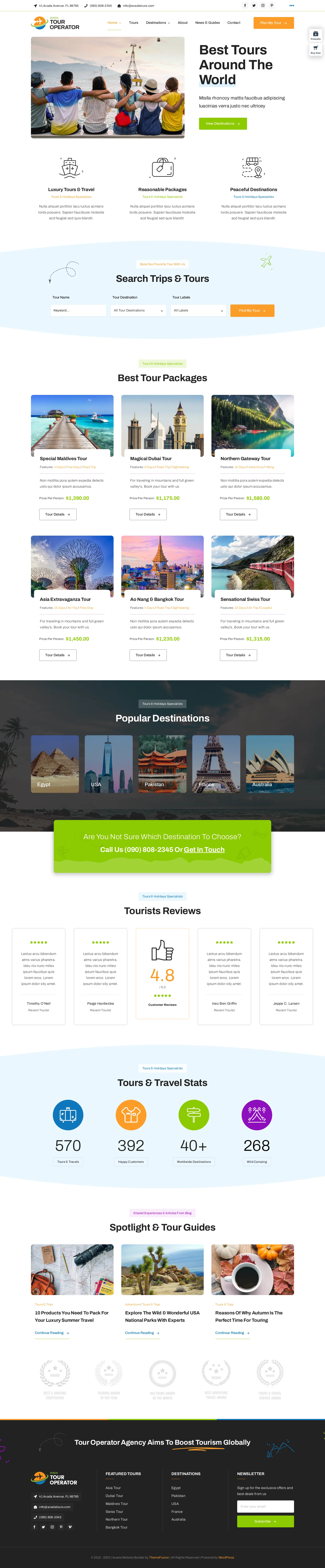 Mẫu giao diện website Trang web điều hành tour du lịch Mẫu giao diện website Trang web điều hành tour du lịch