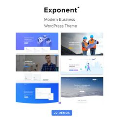 Exponent – Modern Multi-Purpose Business WordPress theme