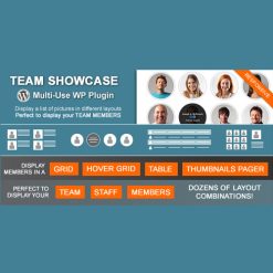 Team Showcase – WordPress Plugin