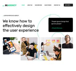 Mẫu giao diện website Cơ quan (Agency 5)