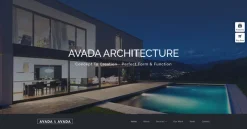 Mẫu giao diện website kiến ​​trúc (Architecture Website)