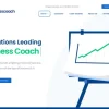 Mẫu giao diện website huấn luyện viên kinh doanh (Business Coach Website)
