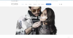 Mẫu giao diện website Cổ điển Cửa hàng (Classic Shop Website)