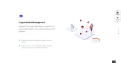 Mẫu giao diện website tiền điện tử (Cryptocurrency Website)