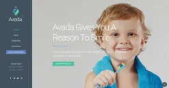 Mẫu giao diện website nha sĩ (Dentist Website)