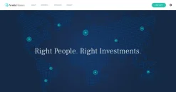 Mẫu giao diện website tài chính (Finance Website)