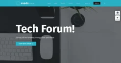 Mẫu giao diện website diễn đàn (Forum Website)