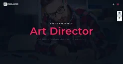Mẫu giao diện website freelancer (Freelancer Website)