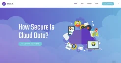 Mẫu giao diện website công nghệ thông tin (Information Technology Website)