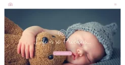 Mẫu giao diện website ánh sáng nhiếp ảnh (Photography Light Website)