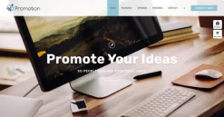 Mẫu giao diện website Quảng bá trang web (Promote Website)