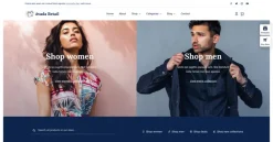 Mẫu giao diện website bán lẻ (Retail Website)