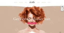 Mẫu giao diện website Salon (Salon Website)