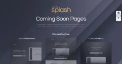 Mẫu giao diện website giật gân (Splash Website)