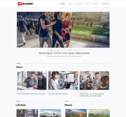 Mẫu giao diện website Blogger (Blogger 2)