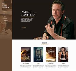 Mẫu giao diện website book