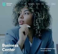 Mẫu giao diện website business 5