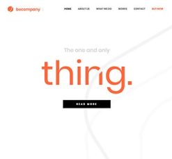 Mẫu giao diện website company 3