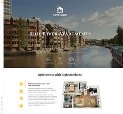 Mẫu giao diện website developer