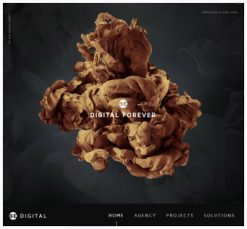 Mẫu giao diện website Điện tử (Digital)