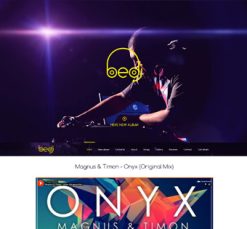 Mẫu giao diện website giải trí