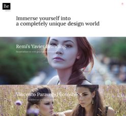 Mẫu giao diện website exposure