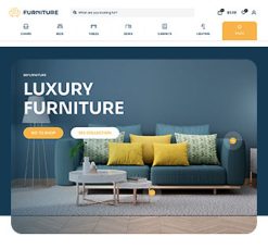 Mẫu giao diện website furniture store