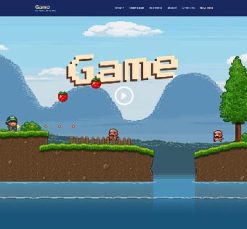 Mẫu giao diện website game