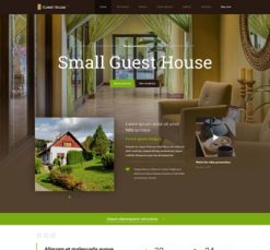 Mẫu giao diện website guest house