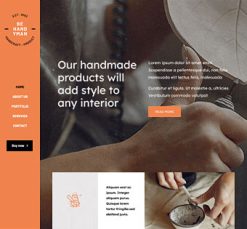 Mẫu giao diện website Tiện lợi (Handyman 2)