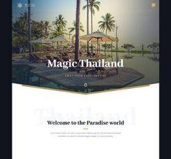 Mẫu giao diện website hotel 3