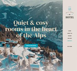 Mẫu giao diện website Khách sạn (Hotel 5)