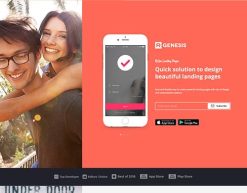 Mẫu giao diện trang đơn landing page Trang đích ứng dụng (App Landing Page)