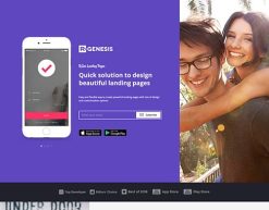 Mẫu giao diện trang đơn landing page Trang đích ứng dụng (App Landing Page)