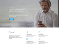 Mẫu giao diện trang đơn landing page Kinh doanh-04 (Business-04)