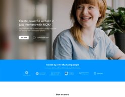 Mẫu giao diện trang đơn landing page Kinh doanh-06 (Business-06)