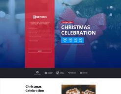 Mẫu giao diện trang đơn landing page Trang đích của sự kiện tiệc tùng (Party Event Landing Page)