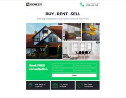 Mẫu giao diện trang đơn landing page Realestate-04 (Realestate-04)