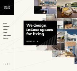 Mẫu giao diện website Nội thất (Interior 4)