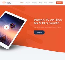 Mẫu giao diện website Internet (Internet)