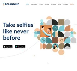 Mẫu giao diện website Hạ cánh (Landing 3)