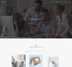 Mẫu giao diện website minimal