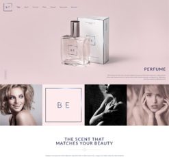 Mẫu giao diện website Nước hoa (Perfume)