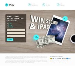 Mẫu giao diện website play