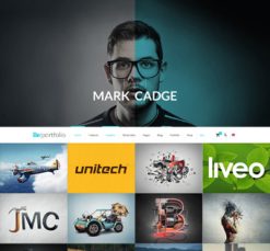 Mẫu giao diện website portfolio