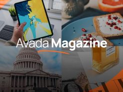 Mẫu giao diện website Avada Magazine