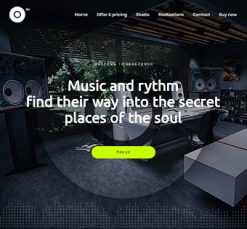 Mẫu giao diện website Hồ sơ (Records 2)