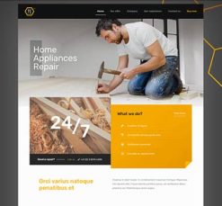 Mẫu giao diện website repair