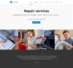 Mẫu giao diện website Dịch vụ (Service)