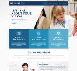 Mẫu giao diện website Tầm nhìn (Vision)